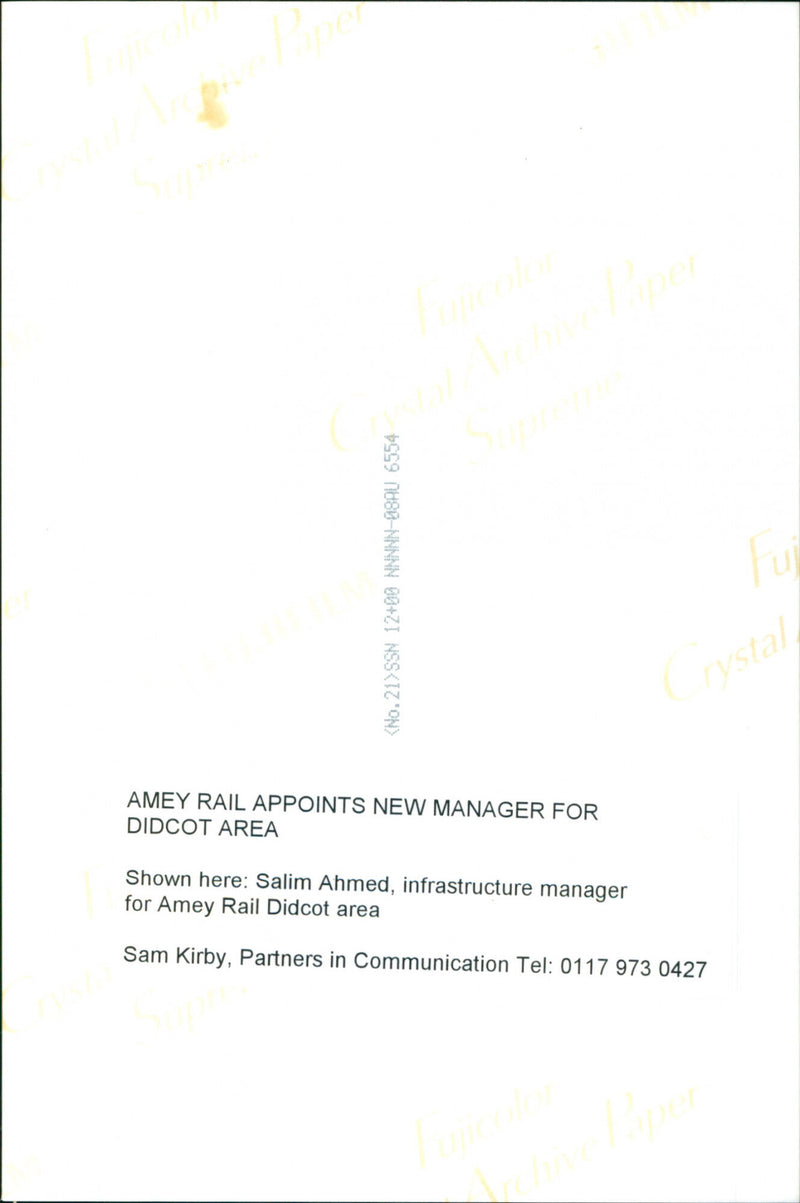 Salim Ahmed - Vintage Photograph