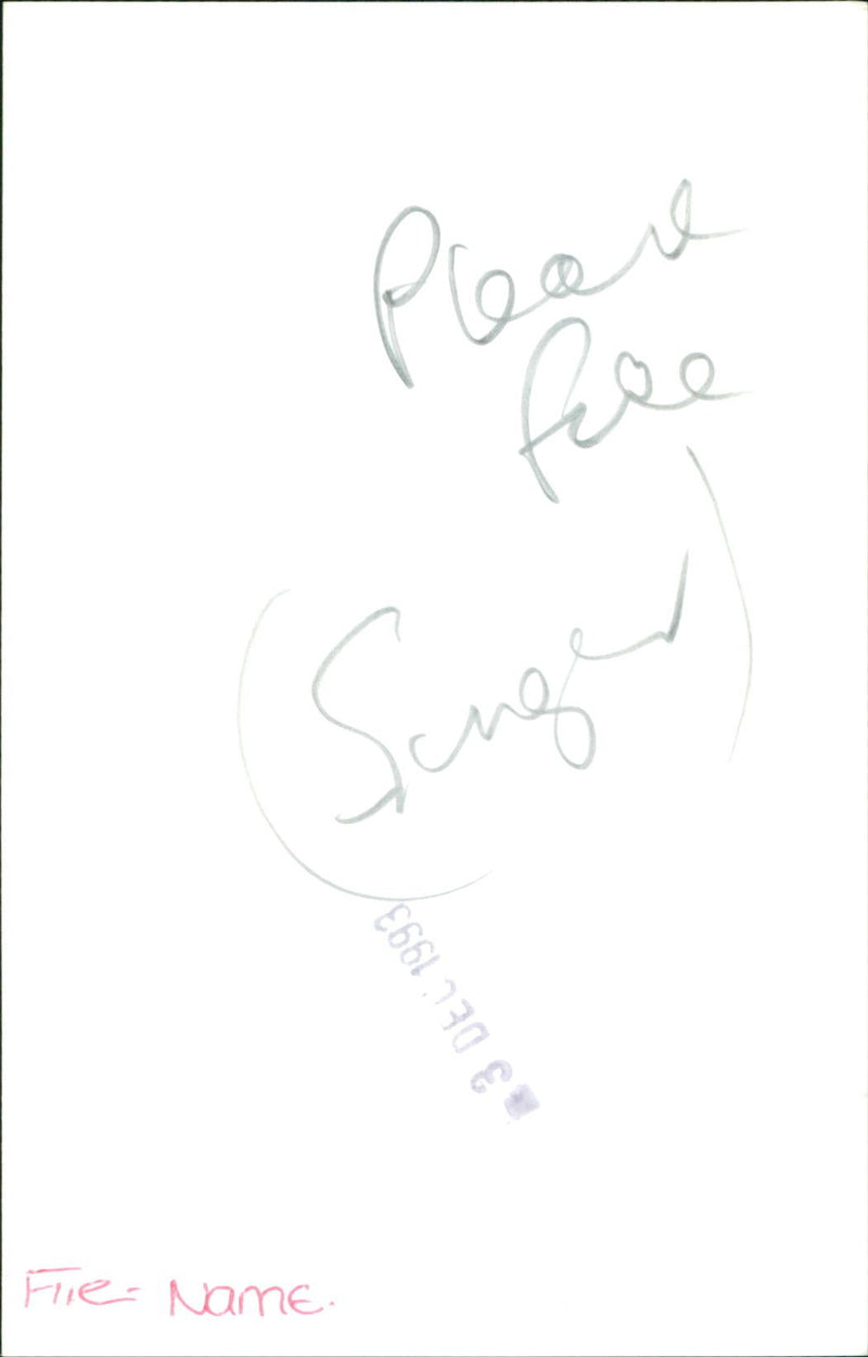 John Mark Ainsley - Vintage Photograph