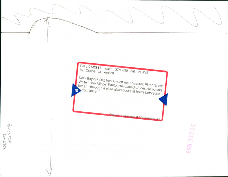 Kelly Baylock - Vintage Photograph