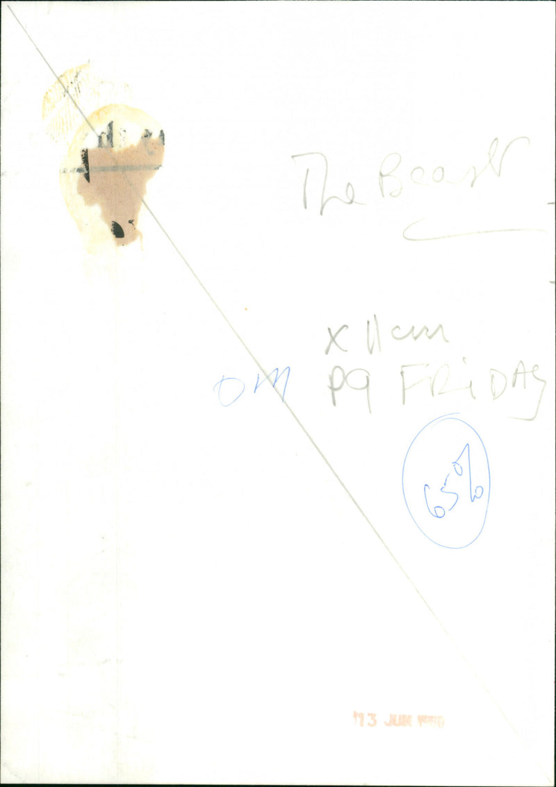 The Beast - Vintage Photograph