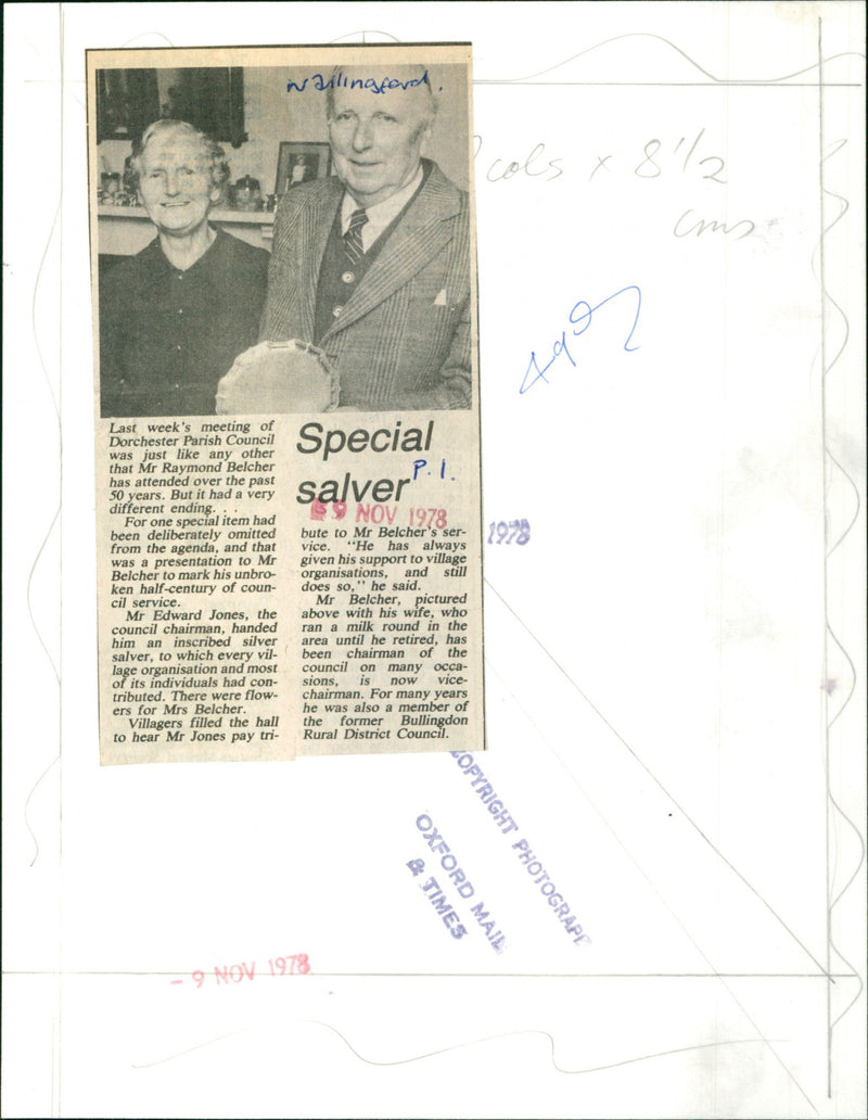 Mr. Raymond Belcher - Vintage Photograph