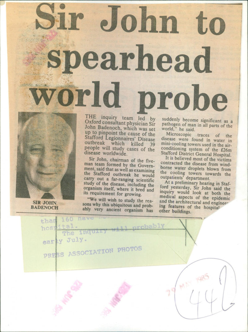 John Badenoch - Vintage Photograph