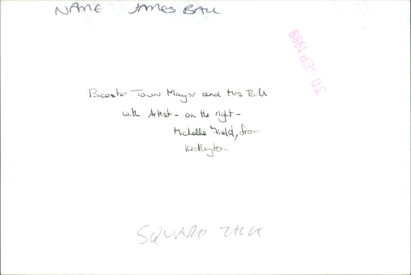 James Ball - Vintage Photograph