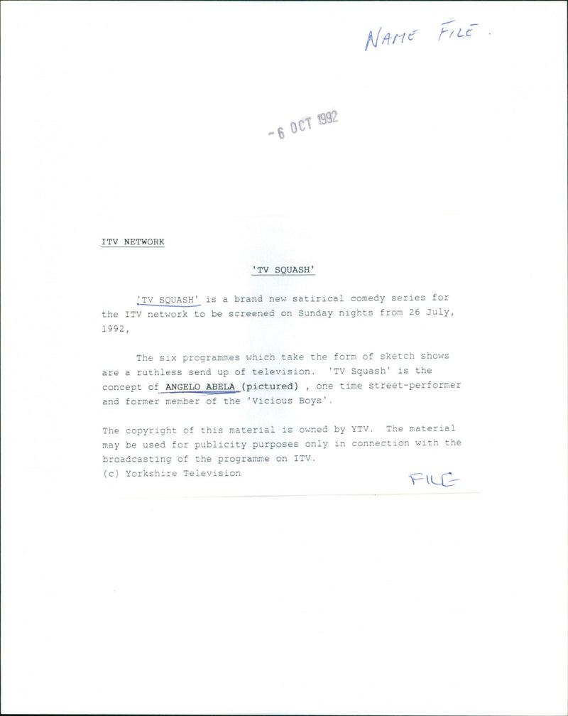 Angelo Abela - Vintage Photograph