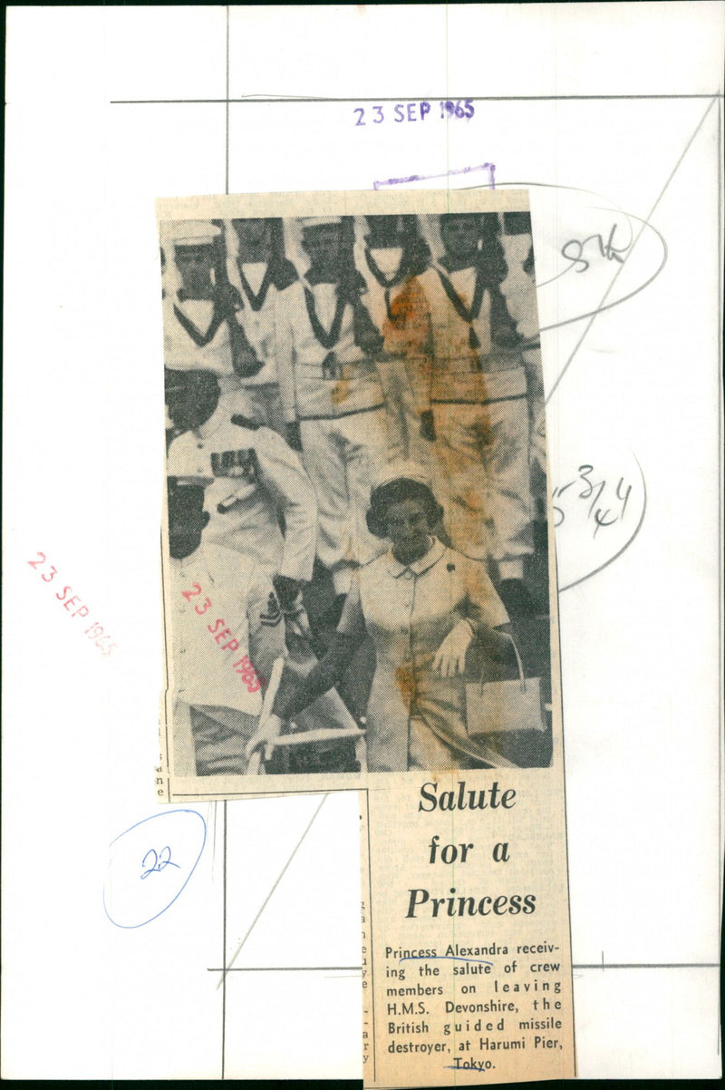 Princess Alexandra of Kent - Vintage Photograph