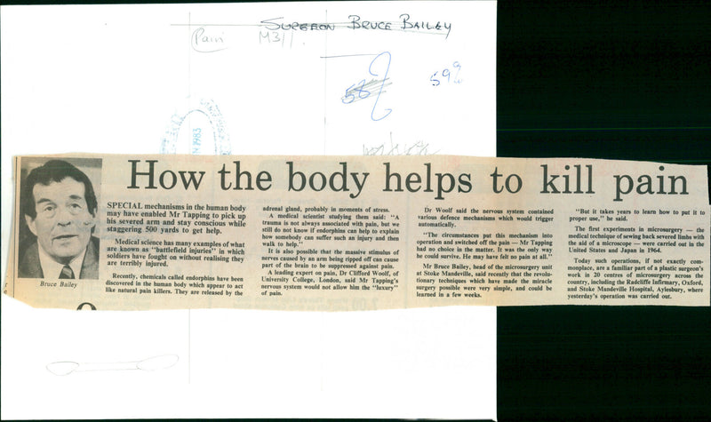 Bruce Bailey - Vintage Photograph