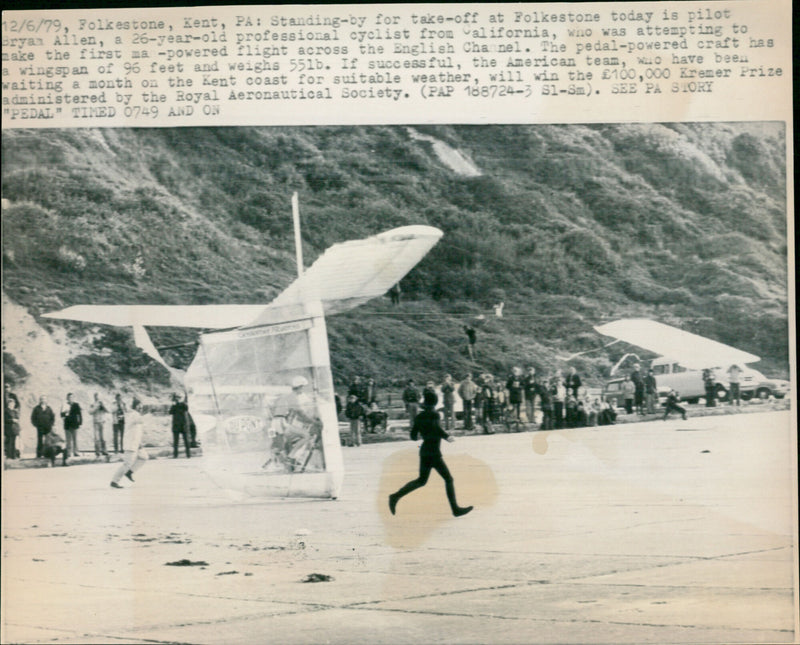 Bryan Allen - Vintage Photograph