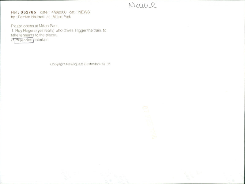 Bejazzled - Vintage Photograph