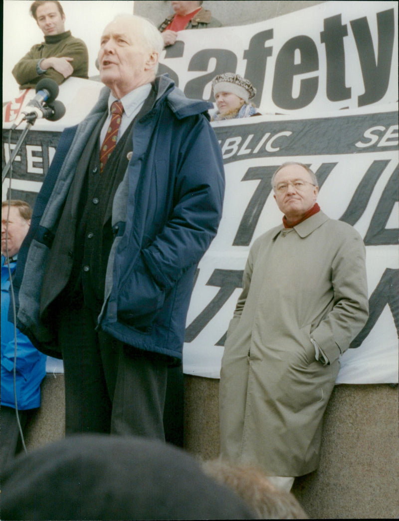 Tony Benn - Vintage Photograph
