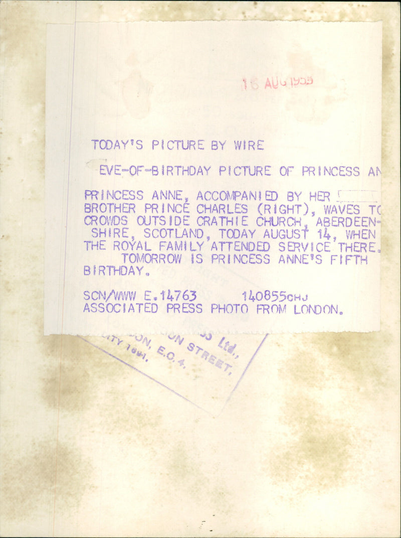 Princess Anne - Vintage Photograph