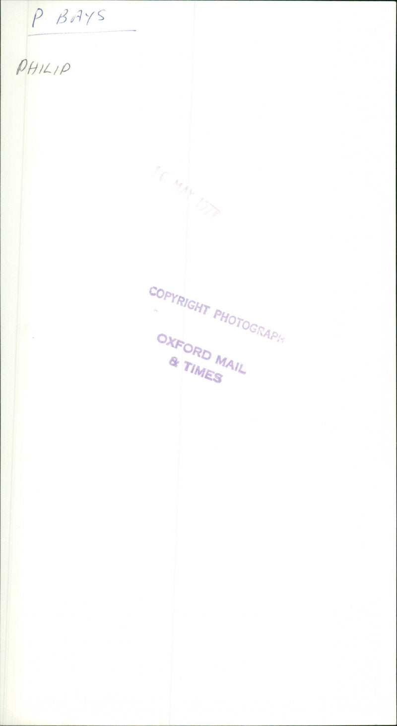 Philip Bays - Vintage Photograph