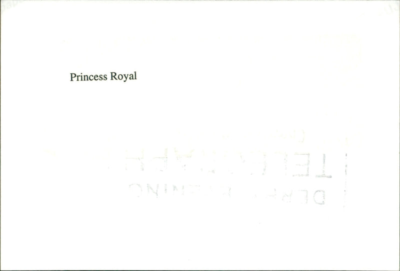 Princess Anne - Vintage Photograph