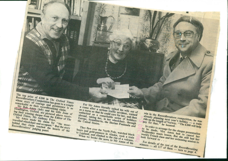 Bob Amos - Vintage Photograph