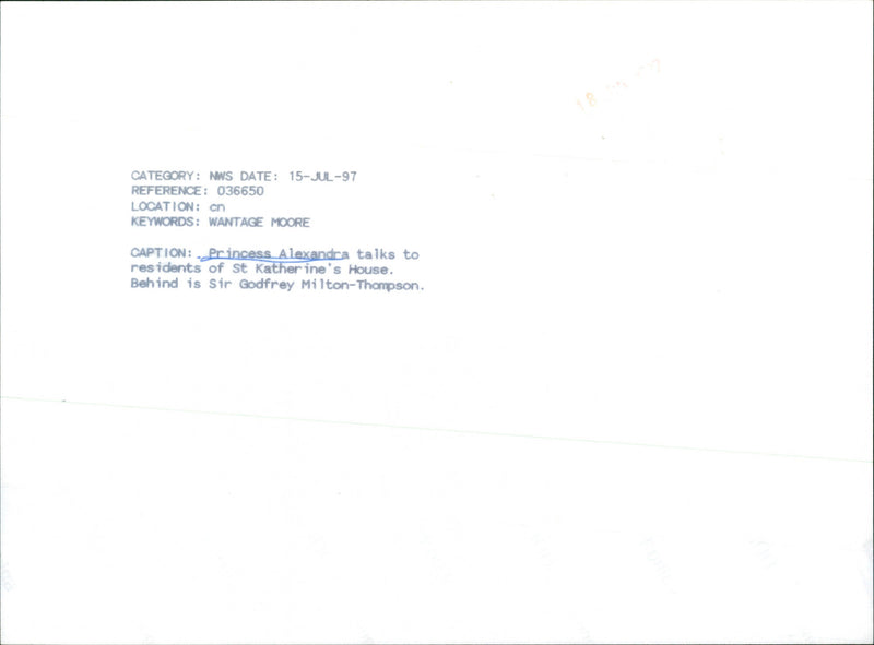 Princess Alexandra of Kent - Vintage Photograph