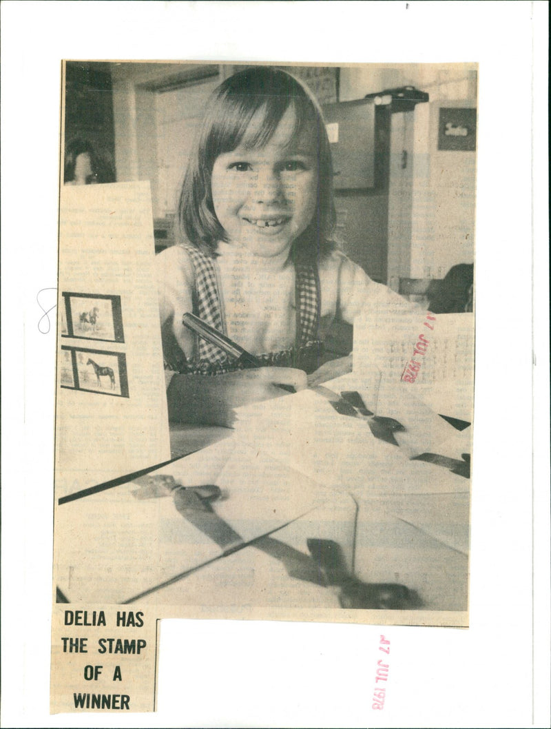 Delia Beck - Vintage Photograph