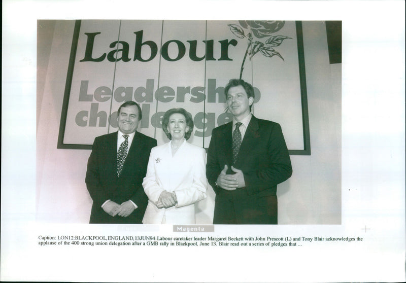 Margaret Beckett - Vintage Photograph