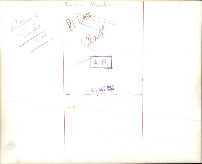 Princess Alexandra of Kent - Vintage Photograph