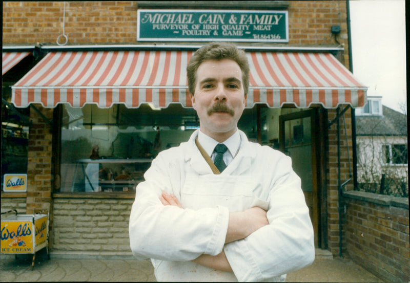 Michael Cain - Vintage Photograph