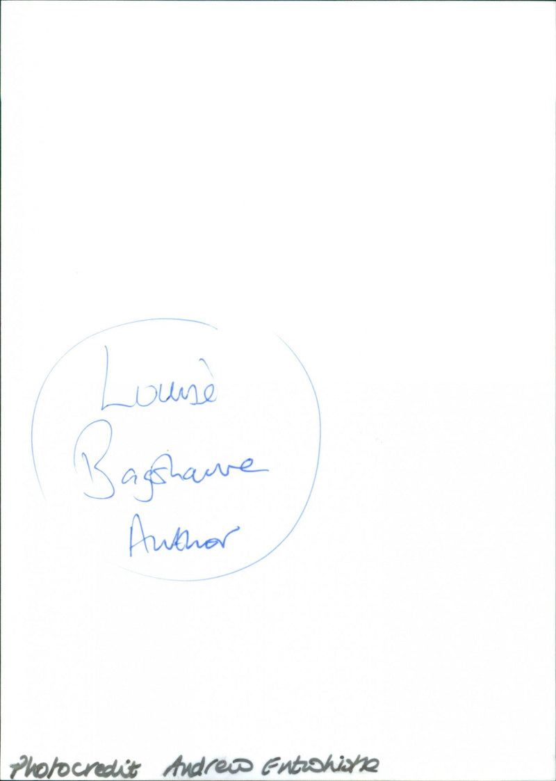 Louise Bagshawe - Vintage Photograph