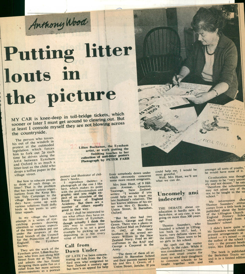 Lilian Buchanan - Vintage Photograph