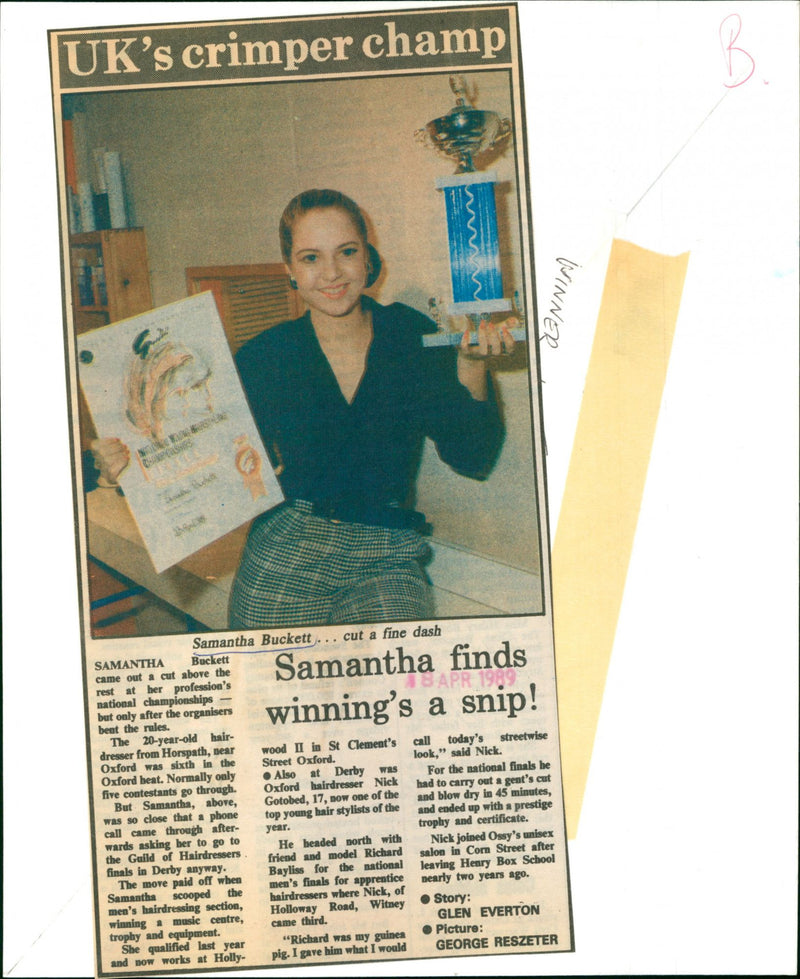 Samantha Buckett - Vintage Photograph