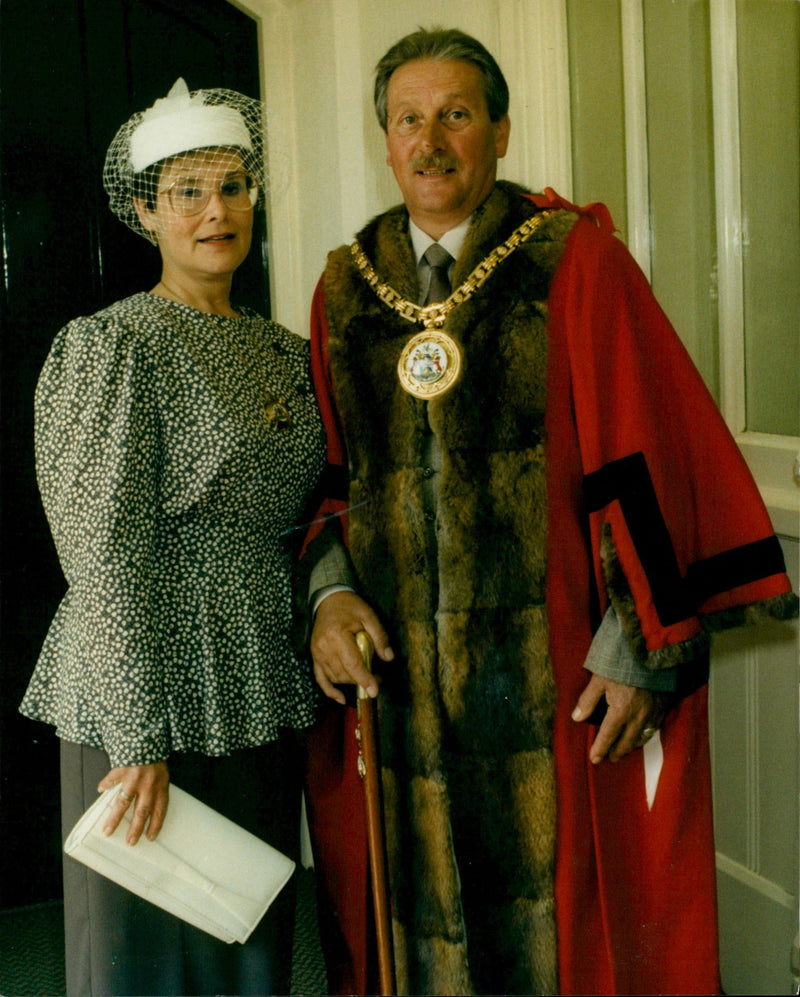 Ray Buckley and Wife, Jean - Vintage Photograph