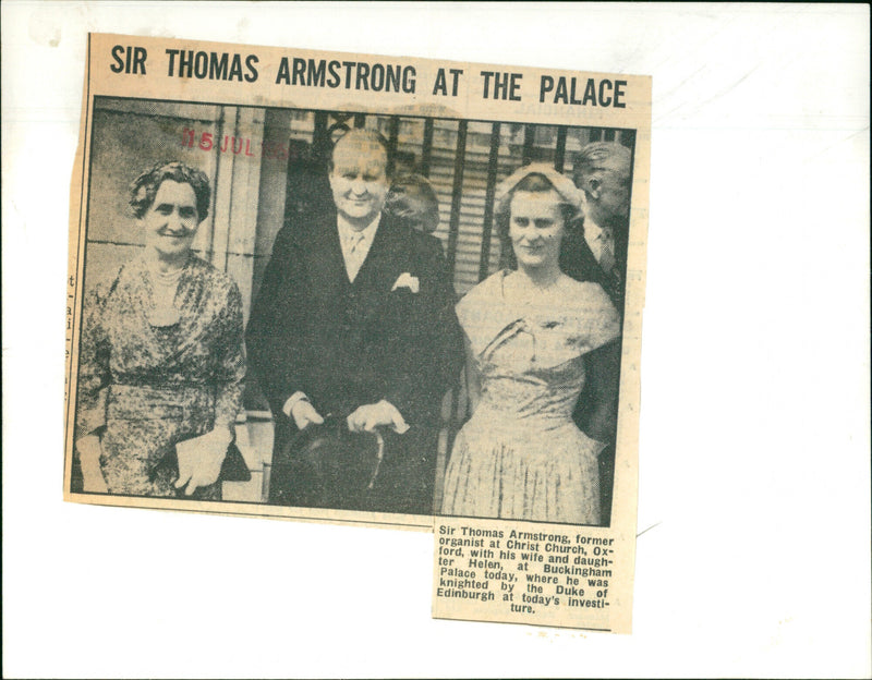 Thomas Armstrong - Vintage Photograph