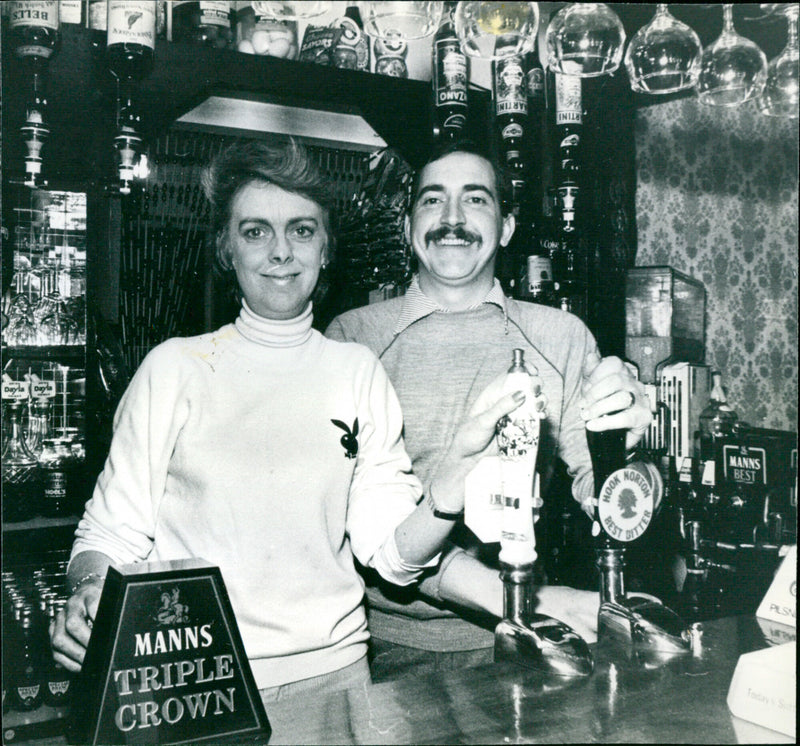 Keith and Pat Allen - Vintage Photograph