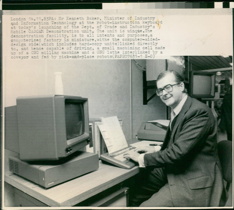 Kenneth Baker - Vintage Photograph