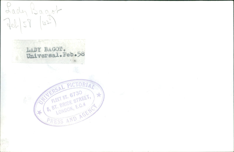 Lady Bagot - Vintage Photograph