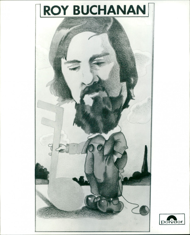 Roy Buchanan - Vintage Photograph