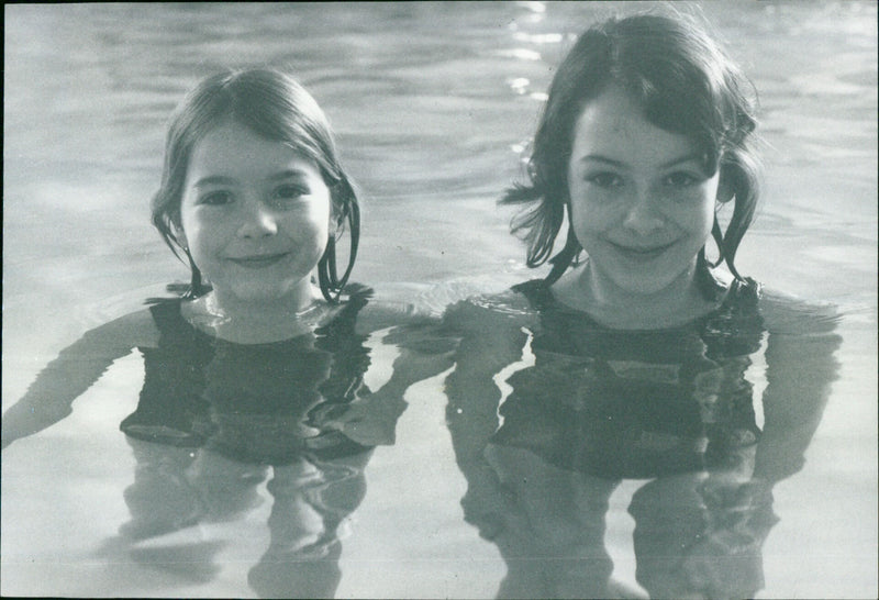 Anne and Sarah Beckett - Vintage Photograph