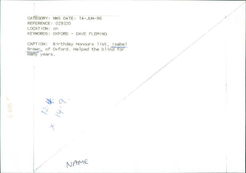 Isabel Brown - Vintage Photograph