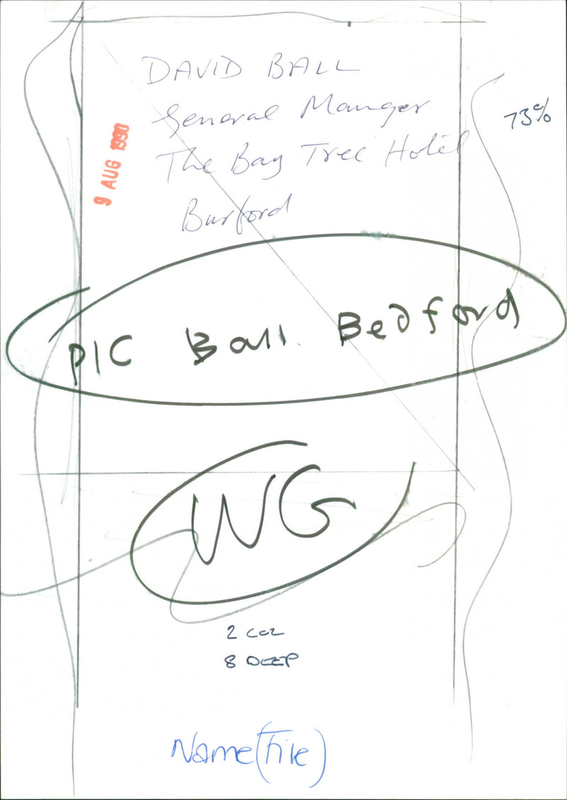 David Ball - Vintage Photograph