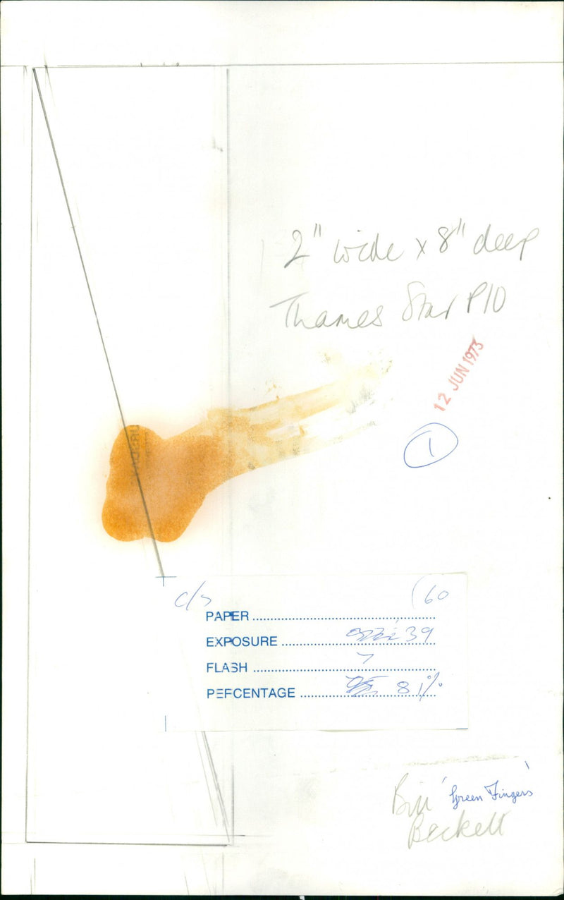 Bill Beckell - Vintage Photograph