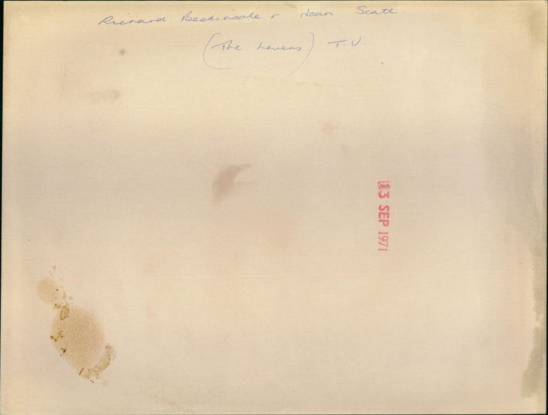 Richard Beckinsale in The Lovers - Vintage Photograph