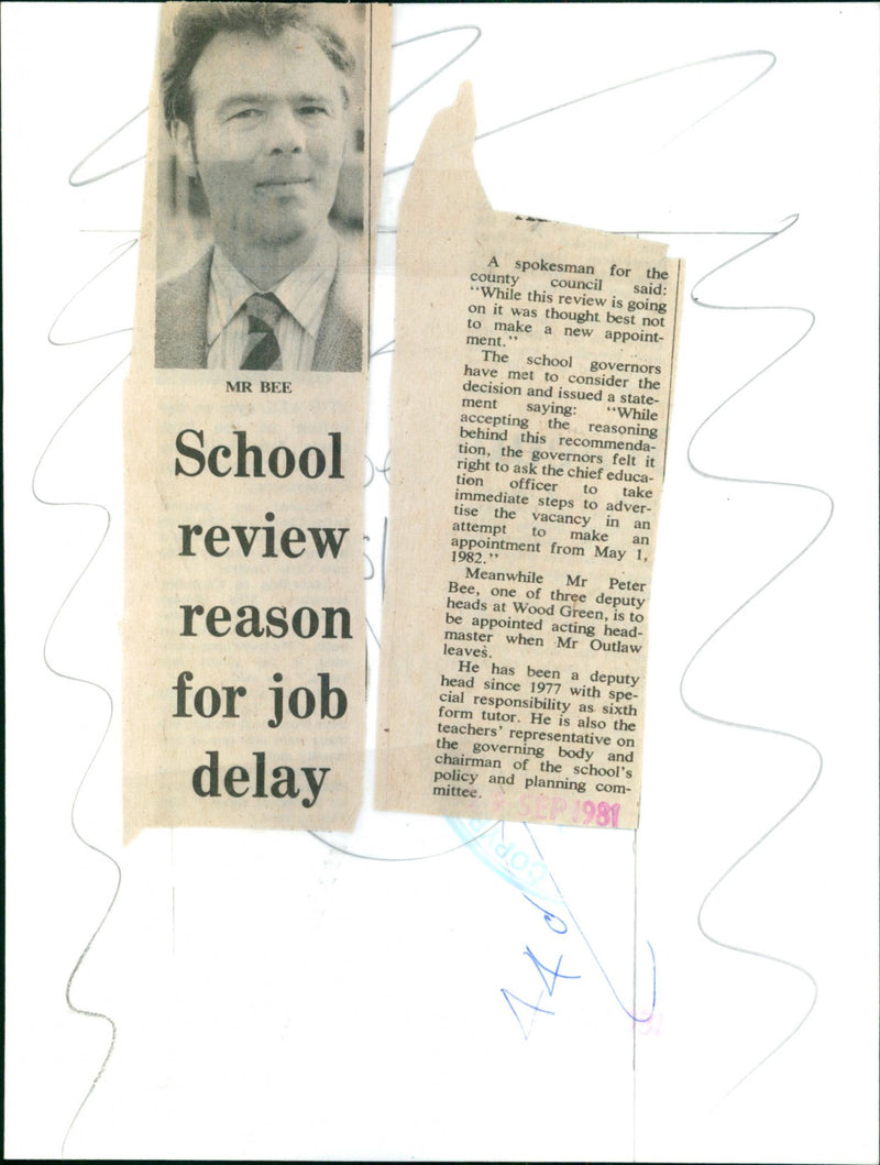 Peter Bee - Vintage Photograph