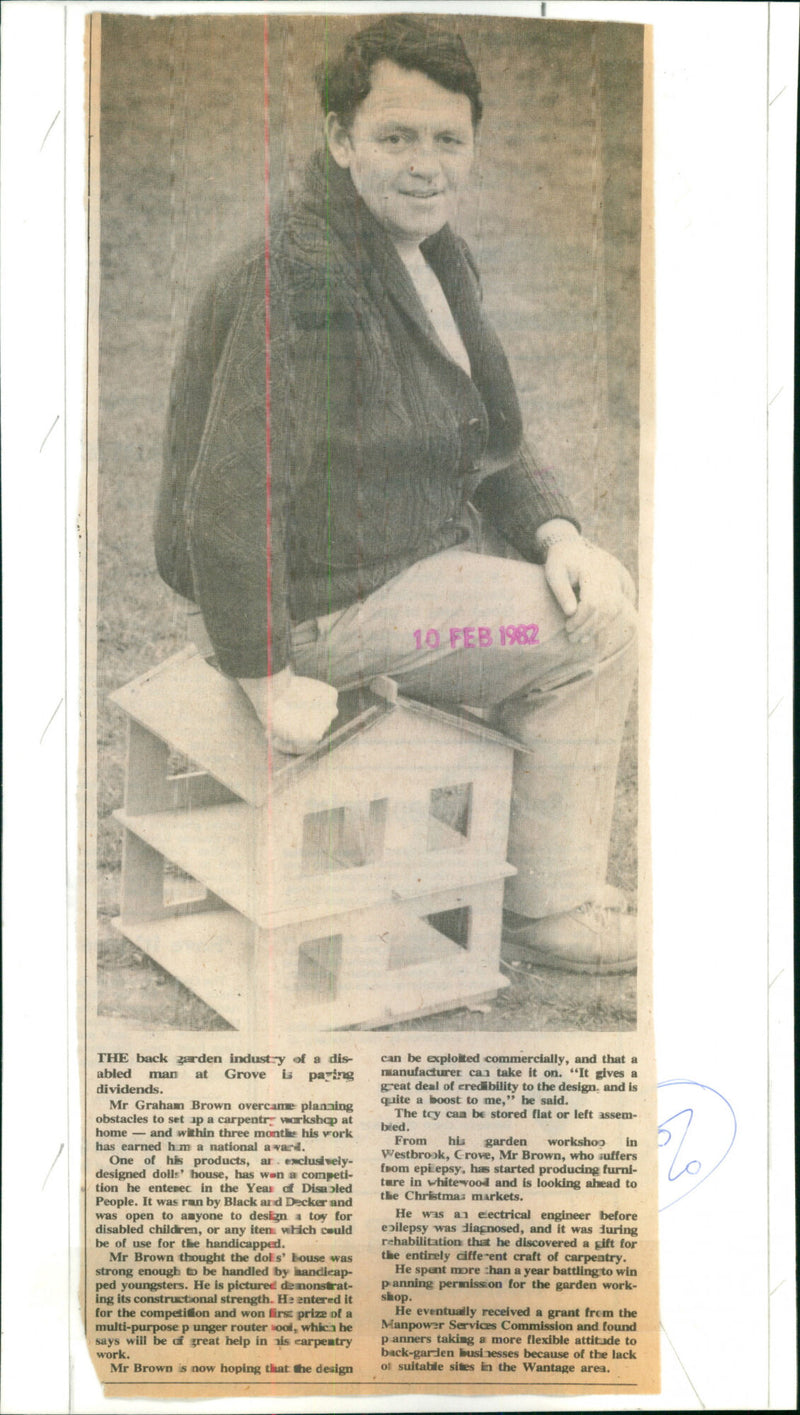 Graham Brown - Vintage Photograph