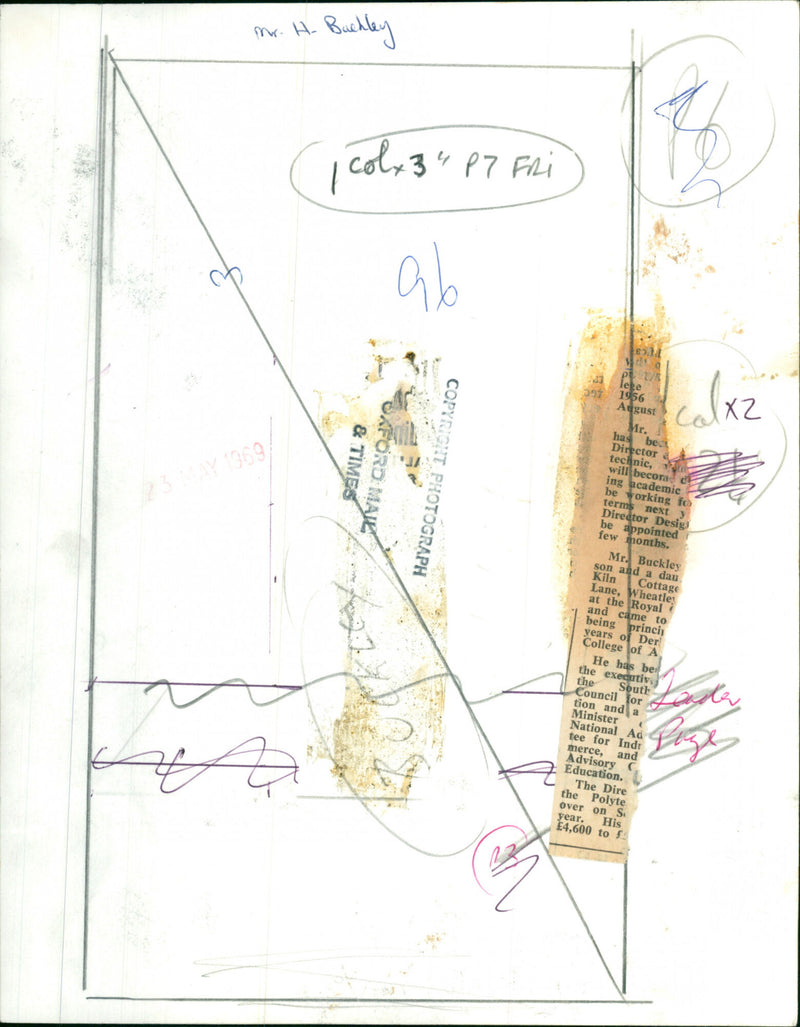 Howard Buckley - Vintage Photograph