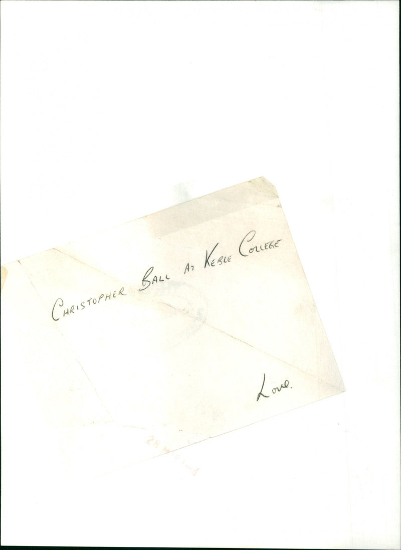 Christopher Ball - Vintage Photograph