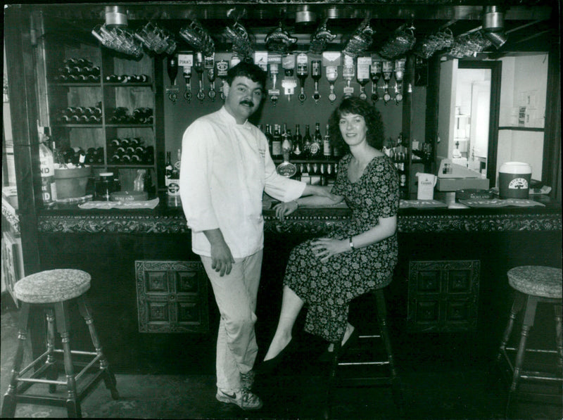 Bruce and Kay Buchan - Vintage Photograph