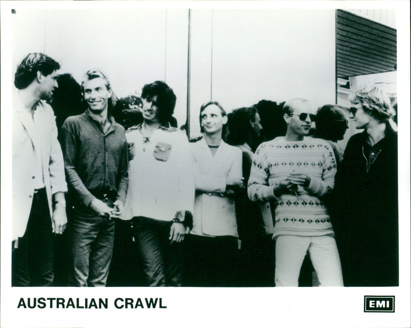 Australian Crawl - Vintage Photograph