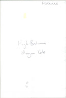 Hugh Buchanan - Vintage Photograph