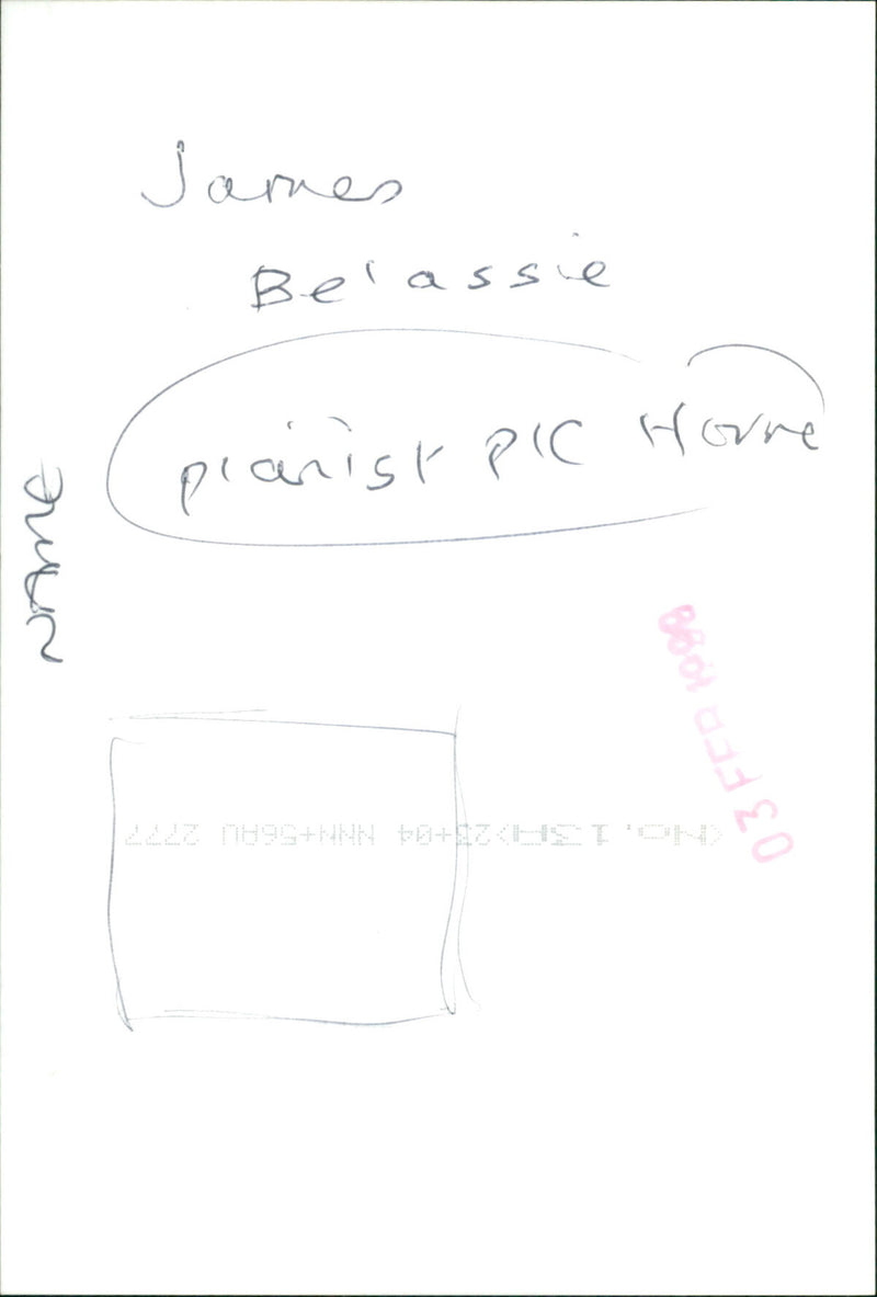 James Belassie - Vintage Photograph