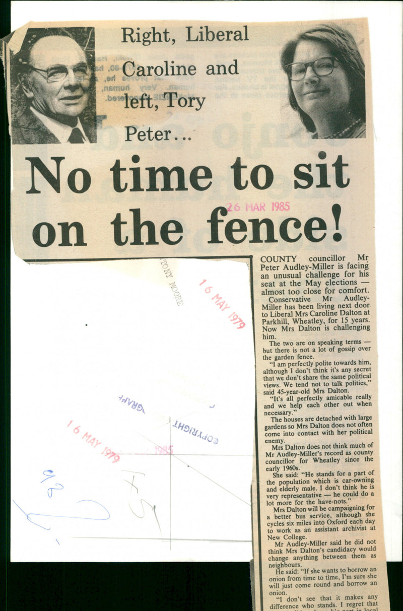 Peter Audley-Miller - Vintage Photograph