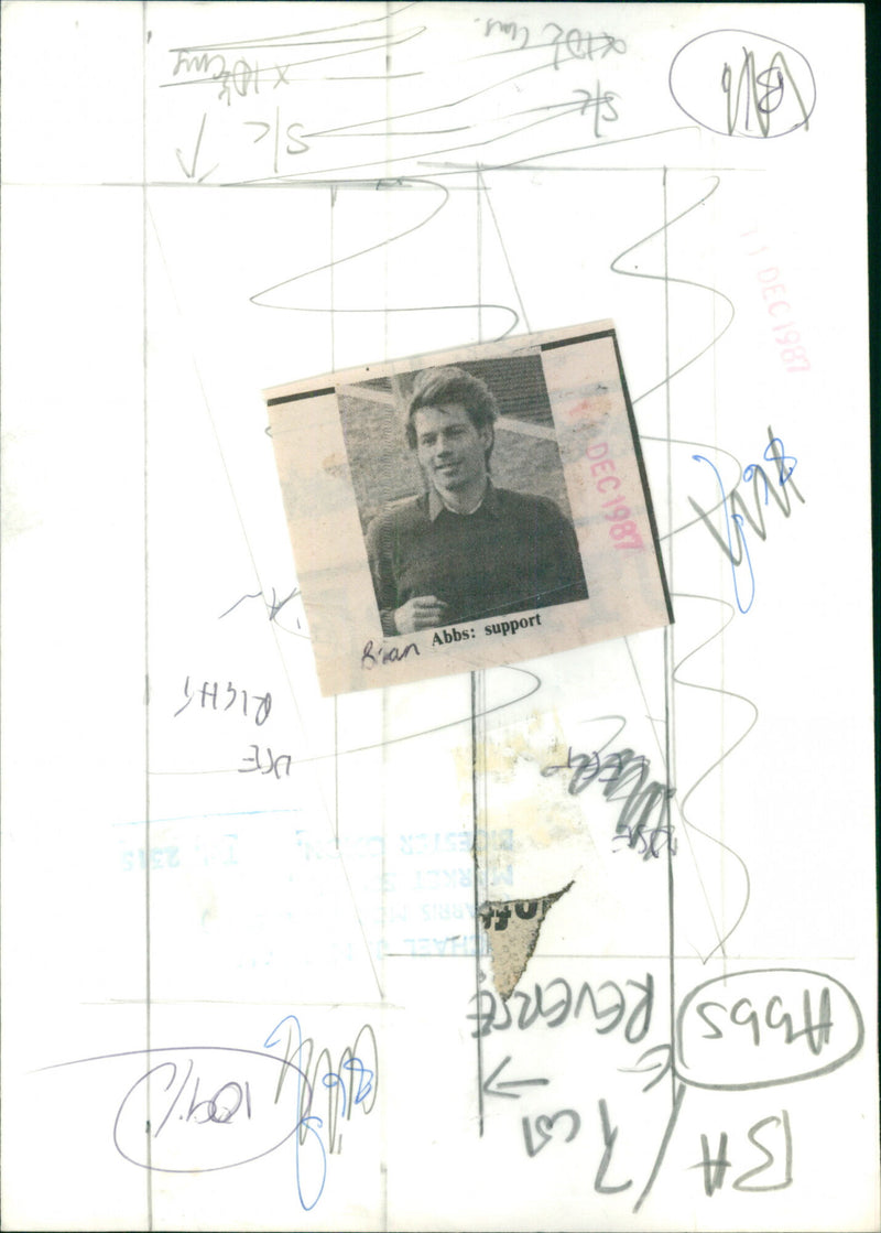 Brian Abbott - Vintage Photograph