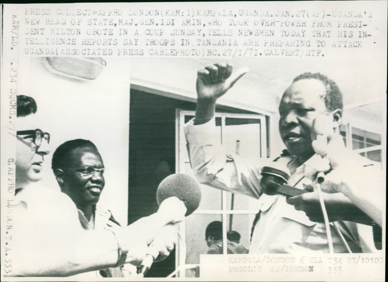 Idi Amin - Vintage Photograph