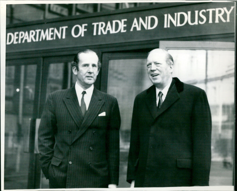 Airey Neave MP and Richard Bryant - Vintage Photograph