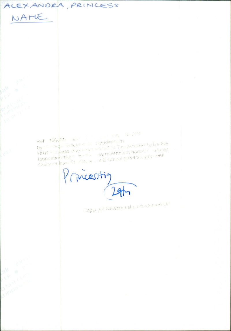 Princess Alexandra of Kent - Vintage Photograph