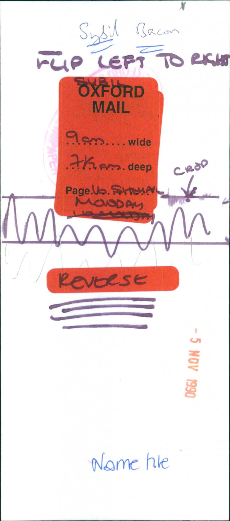 Sybil Bacon - Vintage Photograph